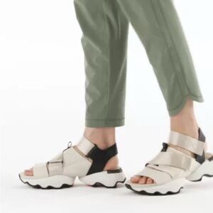 Sorel Women's Sandals in Cream and Black